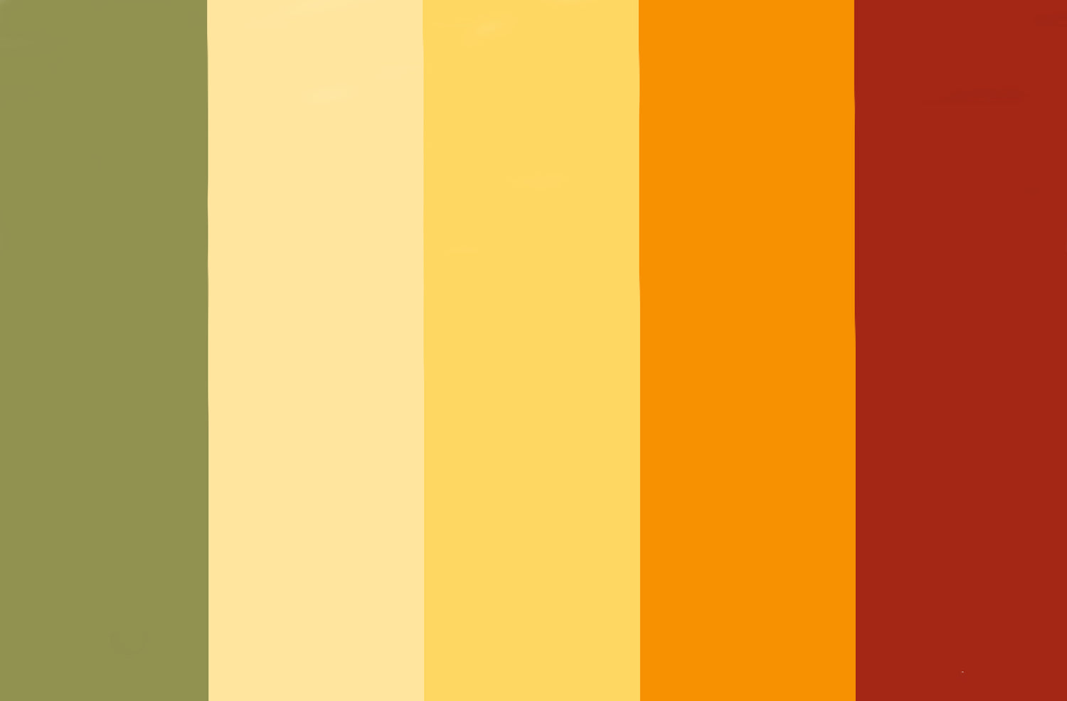 Wedding Flowers Colour Palette